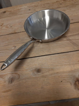 Ibili Natural Triply 26 Cm Koekenpan Zilver