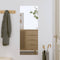 vidaXL - Wandspiegel - 30x80 - cm - rechthoekig - glas