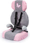 Bayer Design - Autostoeltje Deluxe Car Seat voor poppen - Grijs met Vlinder