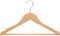 ACAZA Kledinghangers - Kleerhangers - 360° draaibare haak - Licht eik (20 stuks)