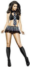 Baci Lingerie Sexy Schoolmeisje Set Lingerie - One Size - Zwart