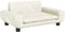 vidaXL - Hondenmand - 70x45x33 - cm - fluweel - crèmekleurig