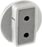 Icotek QVT 40/2 Kabeldoorvoering Deelbaar Montagegat: M40 Polycarbonaat Grijs 1 stuk(s)