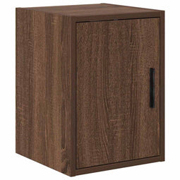 vidaXL - Garagewandkast - bewerkt - hout - bruin - eiken