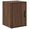 vidaXL - Garagewandkast - bewerkt - hout - bruin - eiken