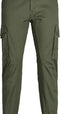 JACK & JONES JPSTPAUL JJFLAKE 542 - Cargo broek - Slim fit - Olijf groen