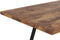 HARLOW - Uitschuifbare eettafel - Lichthout - 90 x 140/180 cm - MDF
