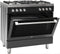 Beko GM15120DAPRNL - Gasfornuis - 5 gasbranders inclusief wokbrander - Zwart