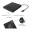 M-Iconic Externe CD/DVD Speler en Brander - USB 3.0 Optische Drive - Plug & Play - Zwart