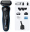 Braun 52-B7650cc - Elektrisch scheerapparaat - 3 Flex-scheerbladen - Blauw