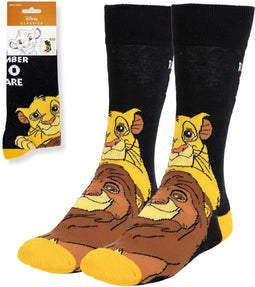 Disney Socks The Lion King Simba & Mufasa 36-43