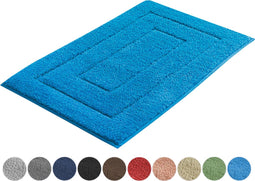 AKSA Home® Badmat 50x80 cm - Douchemat antislip - Badmat antislip - Badkamermat - Lichtblauw