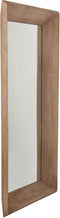 PTMD Nicka Natural Mango Wood Rectangle Mirror S