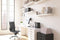 Feel Home - Hoge design bureaustoel - Echt leer - Zwart