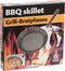 BBQ Collection skilletpan - Ø 32cm - carbonstaal - losse houten steel - natuurlijke anti-aanbaklaag