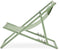 PAROS ligstoel - Stalen structuur - L 63 x D 104 x H 85 cm Khaki groen