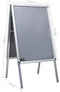 vidaXL - Posterstandaard - A1 - aluminium