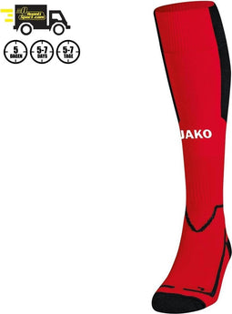 Jako - Lazio - Voetbalsokken - 35 - 38 - Rood/Zwart