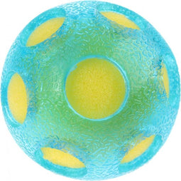 Johntoy Sponge Splash Waterbal Blauw/geel 7 Cm