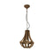 EGLO Kinross - Hanglamp - E27 - H 110 x Ø 31 cm - Bruin