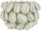 ESPRIT Middenstuk - Decoratieve figuren - Handgemaakt Keramiek 30 x 30 x 19 cm - Wit Groen Beige