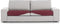 Kussenhoes Eysa ROC Tegel 85 x 15 x 100 cm Sofa