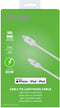Lightning naar Type-C Kabel, 1 meter, Wit - PVC - Celly