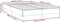 vidaXL - Bedframe - kunstleer - crèmekleurig - 120x200 - cm