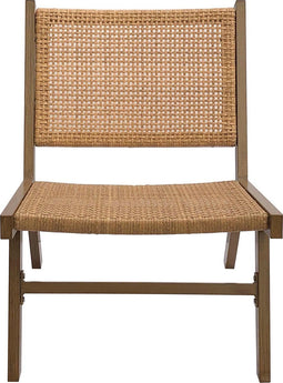 WOOOD Tuinfauteuil Puk - Aluminium - Naturel - 72x57x78