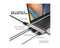 Hyper HyperDrive DUO - 7-in-2 USB-C Hub - 1x HDMI 4K 60Hz 2x USB-C 5Gbps - Grijs