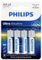 Philips LR6E4B - AA Batterijen - Alkaline - 1.5 V - 4 stuks