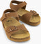 vty Cognac sandaal - Platte sandalen - Maat 25 - Cognac