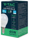 V-TAC VT-270-N LED Bulb - Samsung - Golf - E14 Holder - IP20 - White - 6.5W - 600 Lumens - 4000K