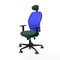 Jorquera Piqueras y Crespo 1D036G1 - Bureaustoel - Hoofdsteun - Groen