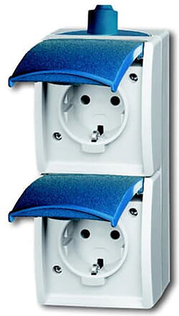 ABB Busch-Jaeger Stopkontakt 20-02 ew-53-503