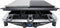 Steba RC4plusdelux - Gourmet - 3-in-1 - Steengrill - 8 personen - PFAS VRIJ - RVS/Zwart