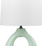 ABBIE - Tafellamp - Lichtgroen - Keramiek