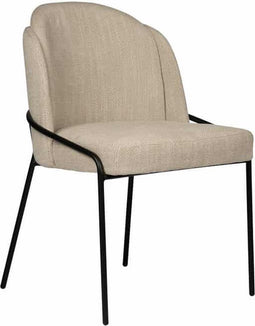 ABC Kantoormeubelen fjord stoel beige (set van 2)