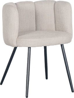 ABC Kantoormeubelen high five stoel beige (set van 2)