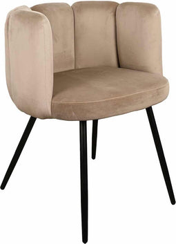 ABC Kantoormeubelen high five stoel zandwit (set van 2)