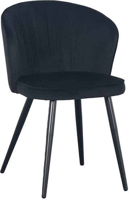 ABC Kantoormeubelen river stoel zwart (set van 2)