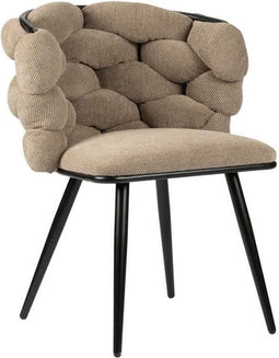 ABC Kantoormeubelen schommelstoel bruin (set van 2)