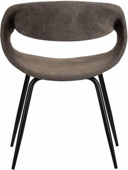 ABC Kantoormeubelen whale stoel taupe (set van 2)