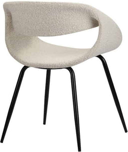 ABC Kantoormeubelen whale stoel witte parel (set van 2)