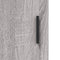 vidaXL - Hoge - kast - 69,5x31x115 - cm - bewerkt - hout - grijs - sonoma - eikenkleurig