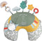 Sophie de giraf Cosy Play Speelkussen - Tummy time - Activiteitenkussen - Groen/Geel/Wit
