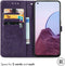 iMoshion Hoesje Geschikt voor Oppo Reno 8 Lite Hoesje Met Pasjeshouder - iMoshion Mandala Bookcase - Paars