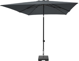 Vierkante parasol Madison Moraira 230 x 230 cm Taupe | Handig push up systeem en kantelbare vierkante parasol