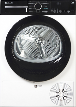 Bauknecht BT95CWBS - Warmtepompdroger - 9kg - 15 programma's - Wit