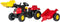 Rolly Toys Rollykid Rood - Traptractor Met Aanhanger en Frontlader